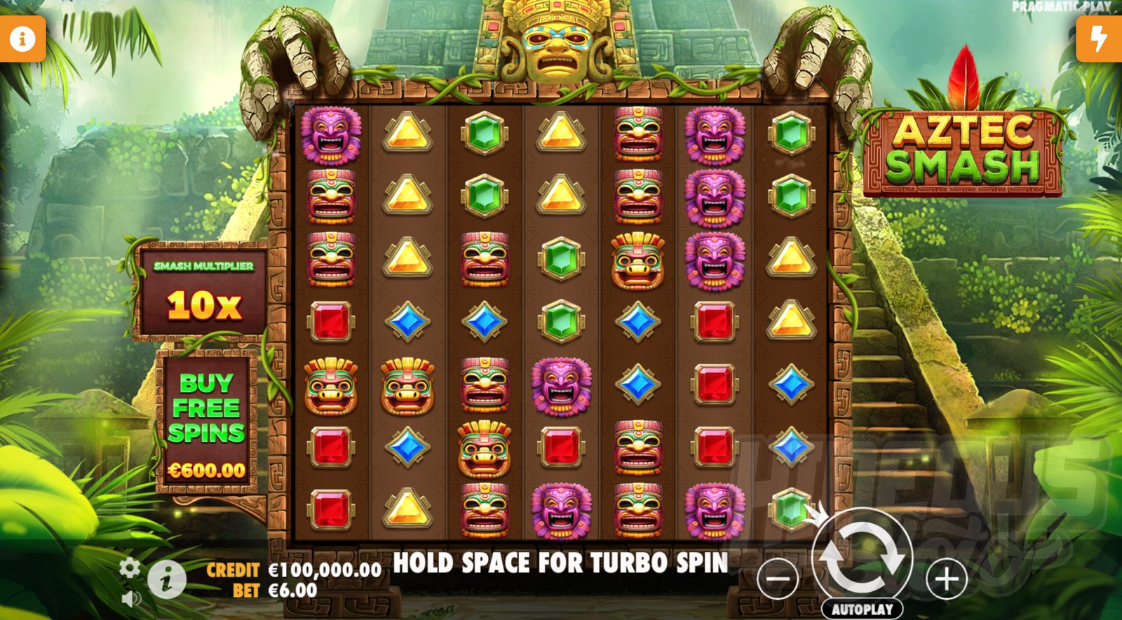 เกม Aztec Gems Megaways ค่าย Pragmatic Play